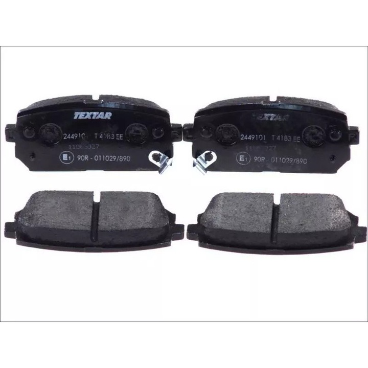 Ruville fékbetétek Kia Carens 06-hoz, 100,8x43,9mm, akusztikus kopásjelzővel, készlet