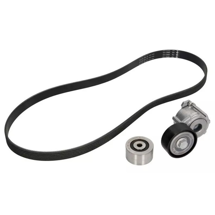 INA ékszíj készlet Peugeot 307 2.0 HDI-hez, 1153mm, 6 bordás, benzin/dízel