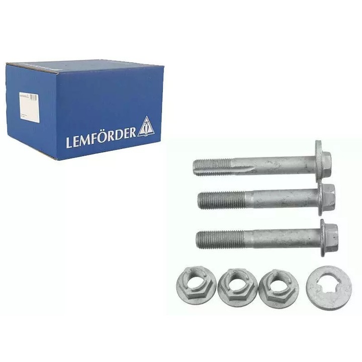 Lemförder felfüggesztés csavarszett BMW X3, X4-hez, 2010-től, alátéttel és anyákkal