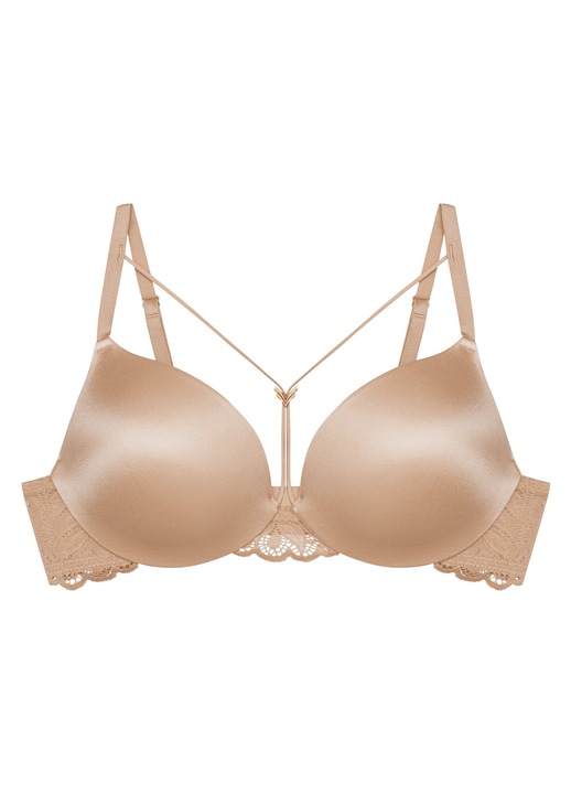 Sutien super push-up bej Korin Esotiq, Bej