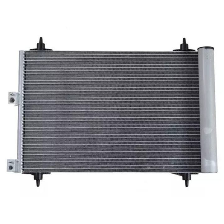 Klímarendszer, NRF, Citroen C4/Berlingo 05- modellekhez, alumínium, 510x362x16mm, szárítóval és tömítőgyűrűvel