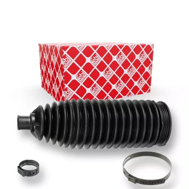 FEBI váltó- és kormánymű védelem, VW Polo/A1 12- modellekhez, bal/jobb, 190mm, termoplaszt, 13x51mm