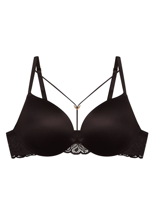 Sutien super push-up maro bronz Korin Esotiq, Maro