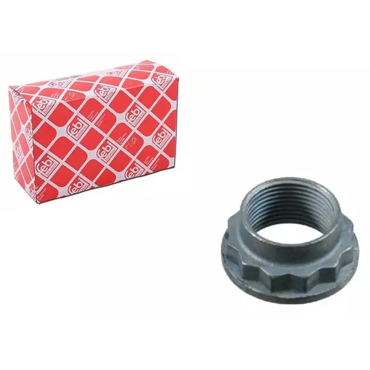 FEBI kerékagy anya, M24x1,5, 30, külső hatlapfejű, 0,04kg, személygépjárművekhez, jobb első