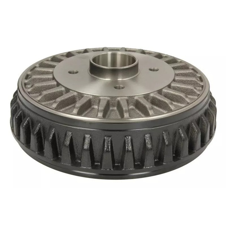 Спирачен барабан TRW с 4 отвора, 261,5x89,5мм, с лагер и ABS пръстен, за Renault Captur/Clio/Kangoo 08-