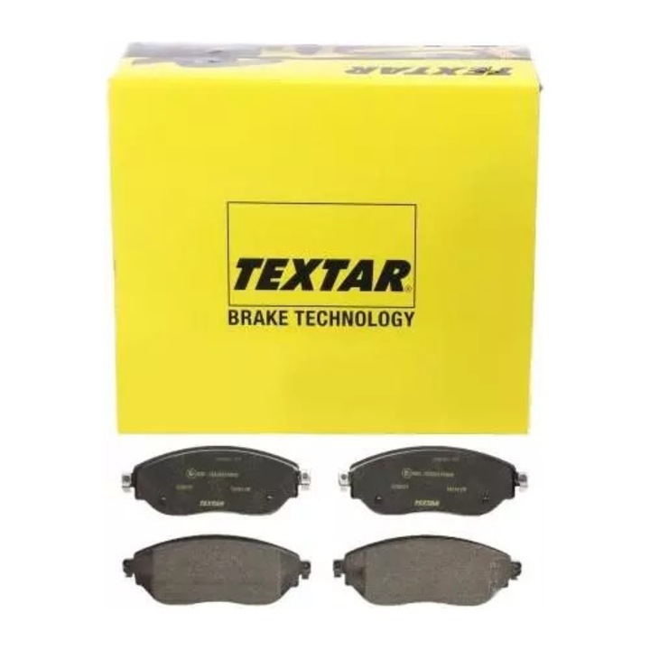 Textar fékbetét készlet Renault Trafic 1,6 DCI-hez, 160,1x59,9x18,2mm, 2,04kg