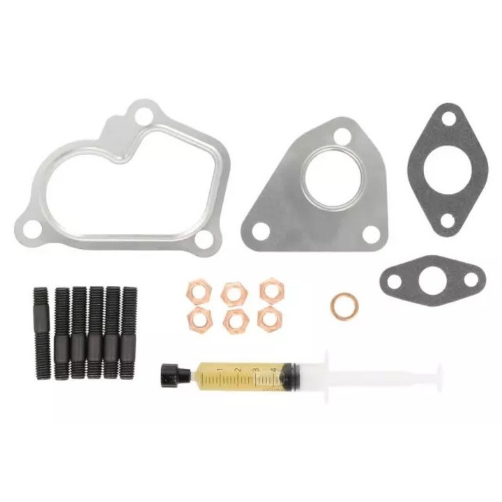 Ajusa turbófeltöltő szerelőkészlet, Opel Agila 08-hoz, szerelési útmutatóval, tömítésekkel, 5kg