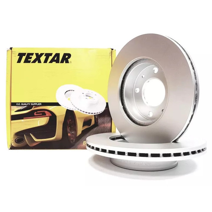 Textar féktárcsa, 241x18mm, szellőztetett, 4/6 lyukú, személygépjárművekhez