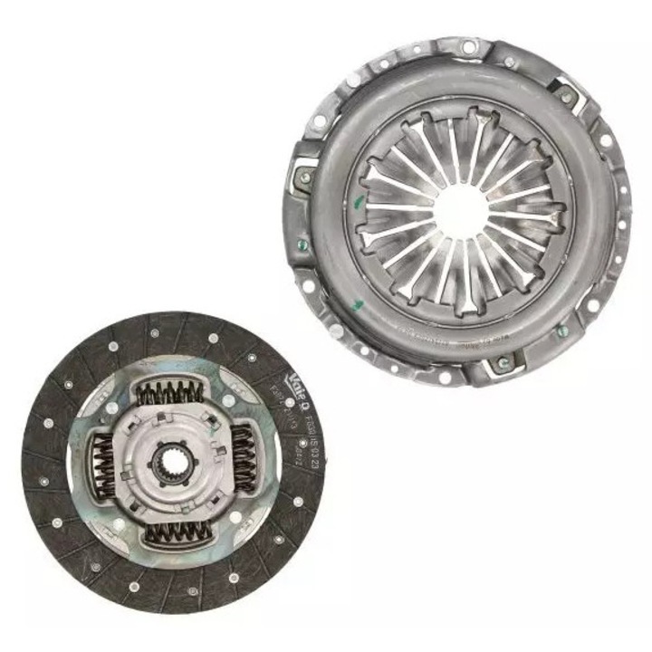 VALEO kuplungtárcsák, Fiat Fiorino/Qubo 1,3 D Multijet-hez, 255mm, dízel, 5,63kg