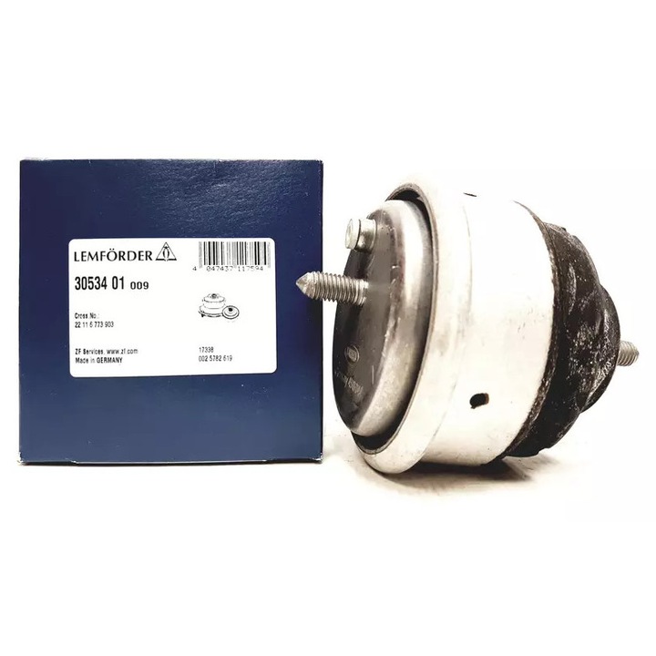 Motortartó bak, BMW E46, bal/jobb, Lemforder