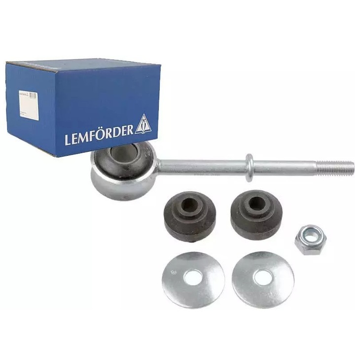 Brat/bieleta suspensie, Lemforder, M10x1.5, pentru Volvo P. 740-960, 83-98, stanga/dreapta