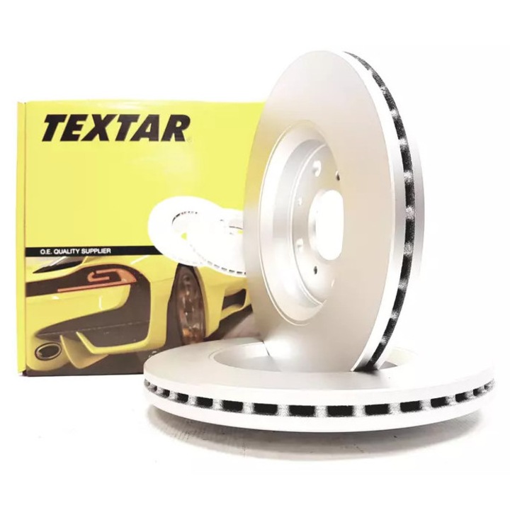 Textar féktárcsa, szellőztetett, 247x20mm, 4.6kg, személygépjárművekhez, csapágy nélkül, rögzítőcsavar nélkül