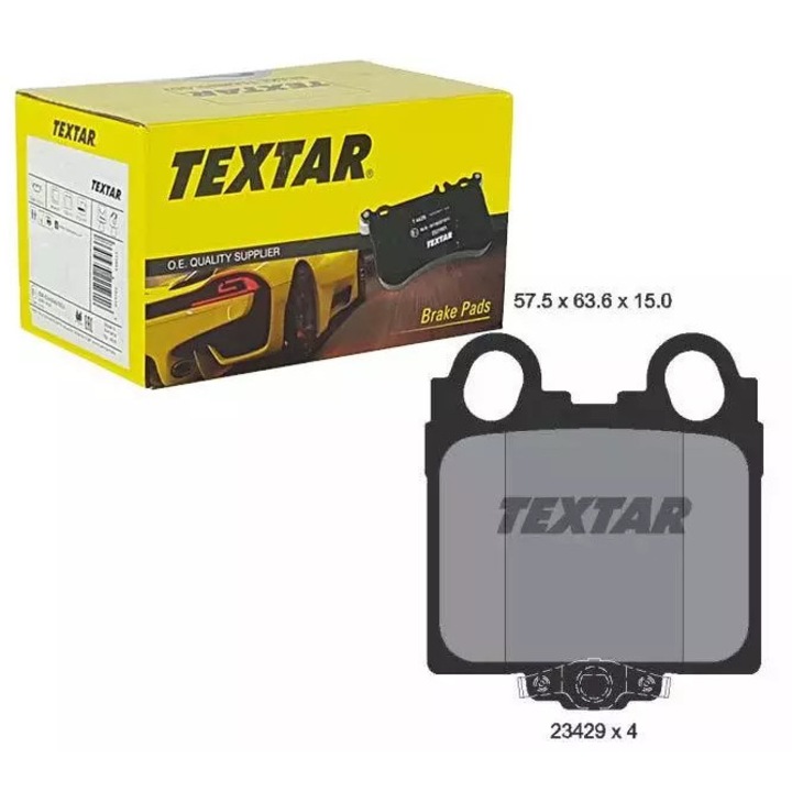 Fékbetétek, Ruville, készlet, Sumitomo, 57,5x63,6mm, Tyl