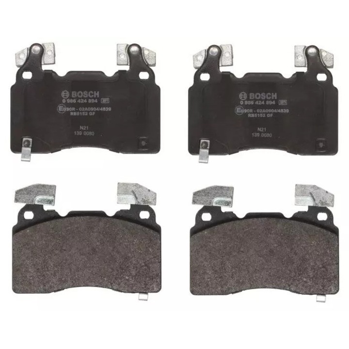 Bosch fékbetét szett, 15,6x132x96,8 mm, Opel Insignia 1,4-2,0 4x4-hez