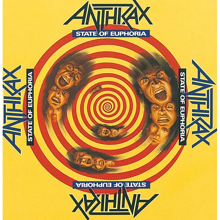 Vinyl dublu Anthrax State Of Euphoria rock Sony Music, 2 Vinyl-uri