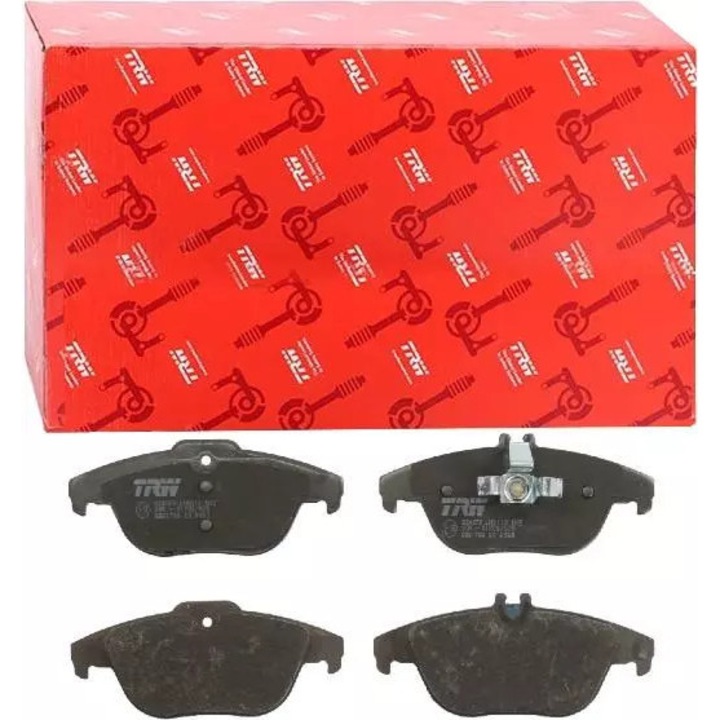 TRW fékbetét készlet Mercedes W204 07-/X204 122,5x52x17,6mm