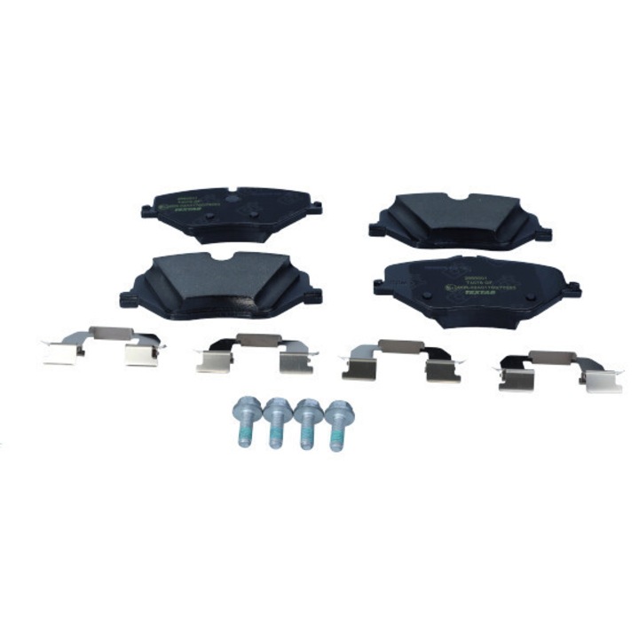 Textar fékbetétek, BMW-hez, 140.8x68.8x18.4mm, első