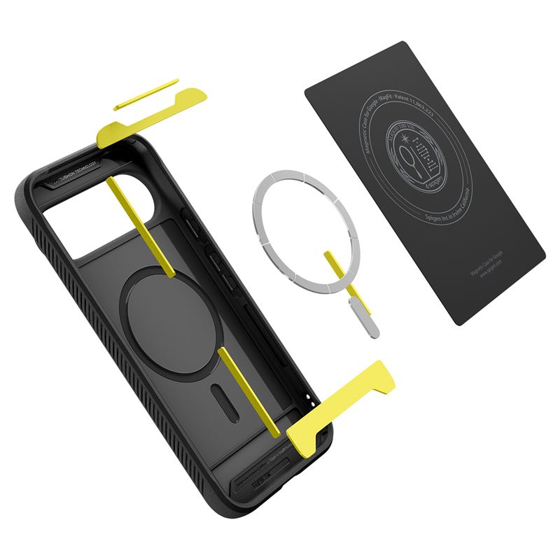Carcasa Spigen Rugged Armor cu MagSafe compatibila cu Google Pixel 10 Pro XL, Matte Black