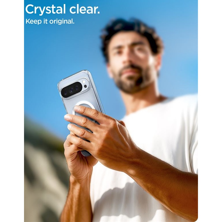 Carcasa Spigen Ultra Hybrid cu MagSafe compatibila cu Google Pixel 10 Pro XL, Transparent