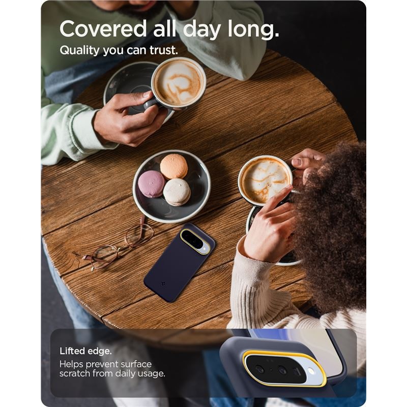 Carcasa Spigen Nano Pop cu MagSafe compatibila cu Google Pixel 10/10 Pro, Blueberry Navy