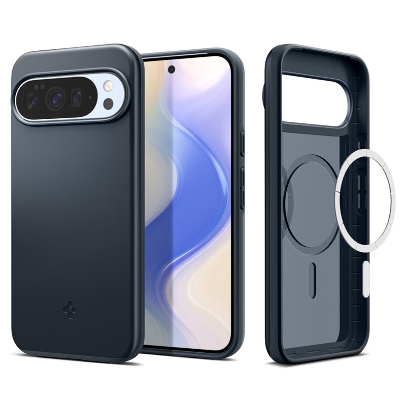 Carcasa Spigen Thin Fit cu MagSafe compatibila cu Google Pixel 10 Pro XL, Metal Slate