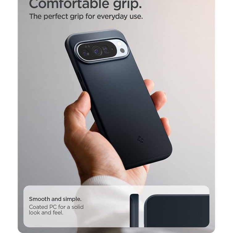 Carcasa Spigen Thin Fit cu MagSafe compatibila cu Google Pixel 10 Pro XL, Metal Slate