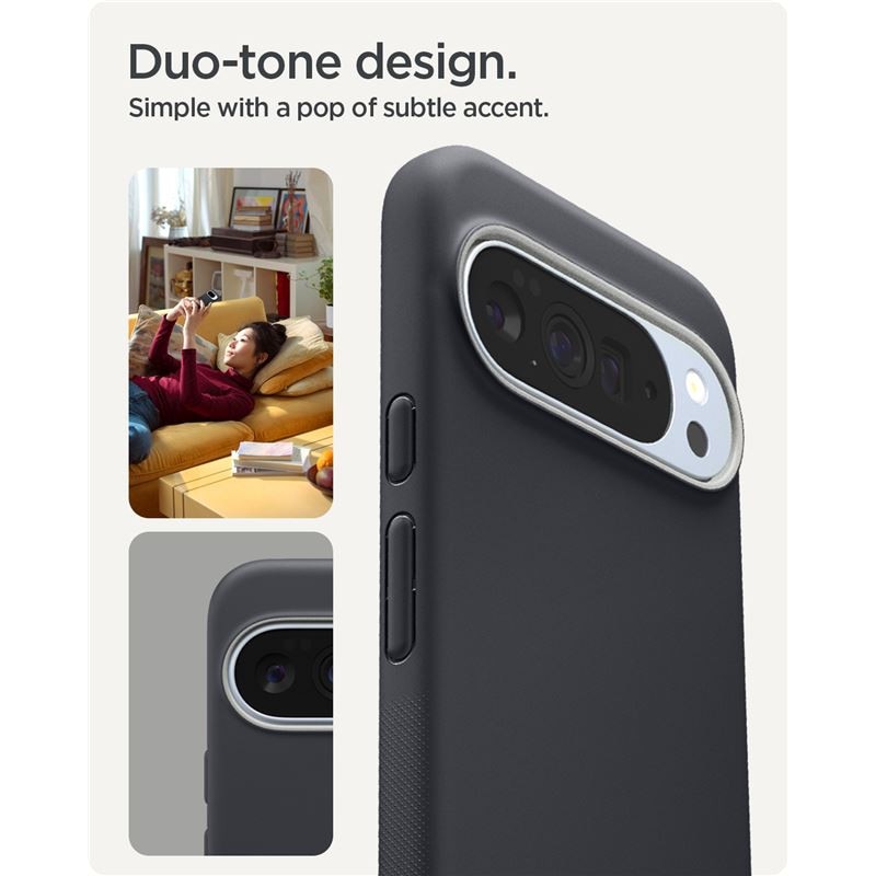 Carcasa Spigen Nano Pop cu MagSafe compatibila cu Google Pixel 10 Pro XL, Black Sesame