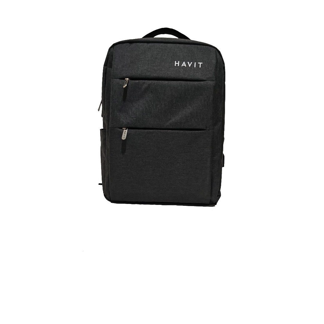 Rucsac Laptop HAVIT H0026, Rezistent, Port USB, Negru, 340x120x430 mm