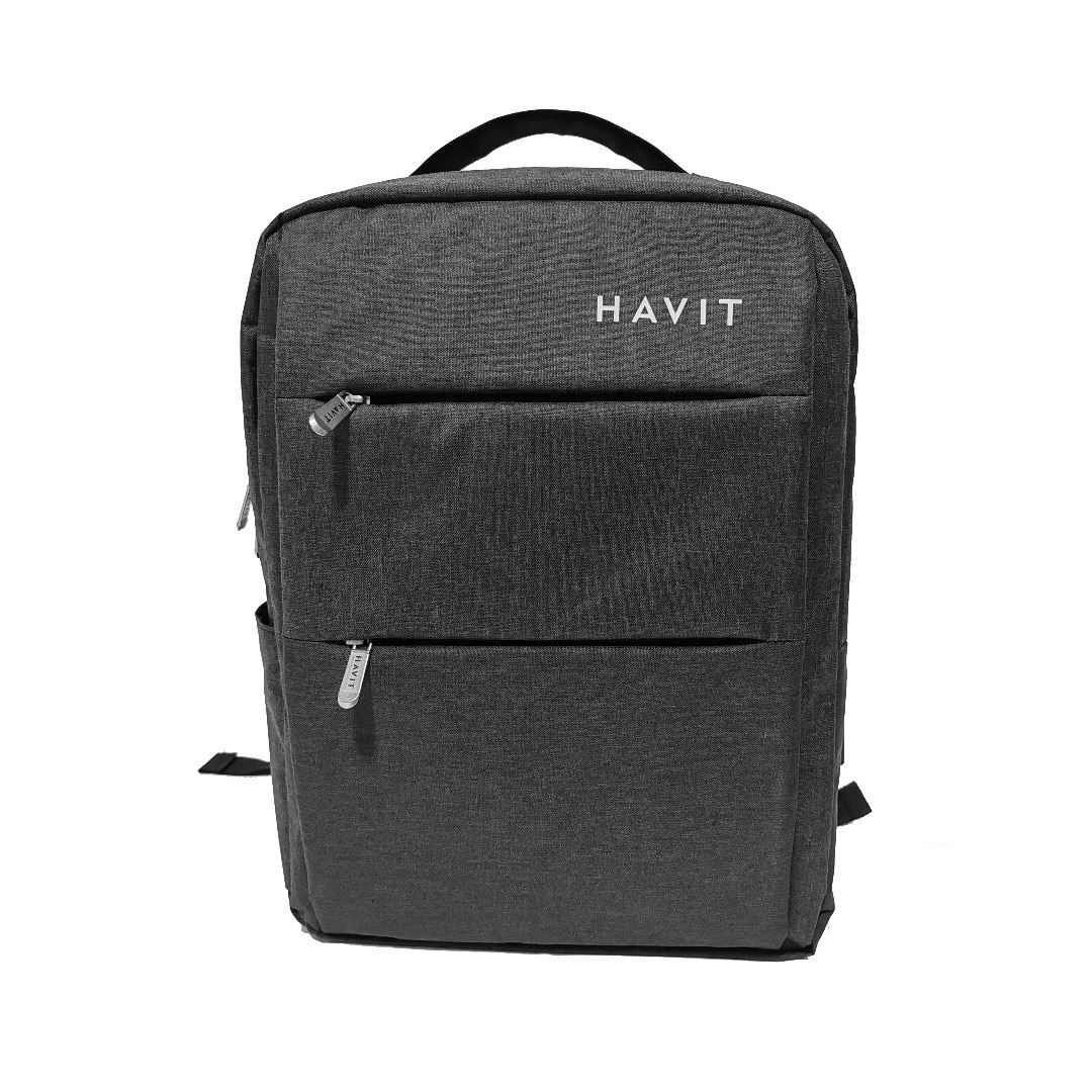 Rucsac Laptop HAVIT H0026, Rezistent, Port USB, Negru, 340x120x430 mm