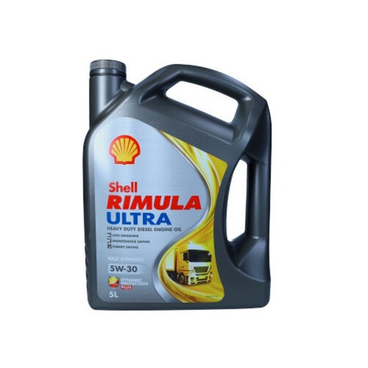 Ulei motor SHELL Rimula Ultra 5W30, 5L, E6/E7/E9 - eMAG.ro
