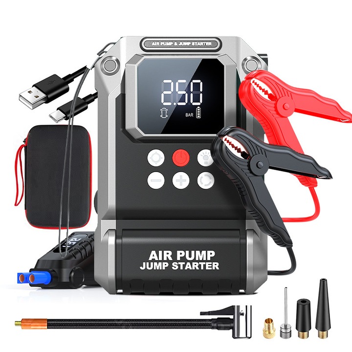 Redresor auto portabil YUSMAN 8500A compresor 150PSI multifunctional 12V