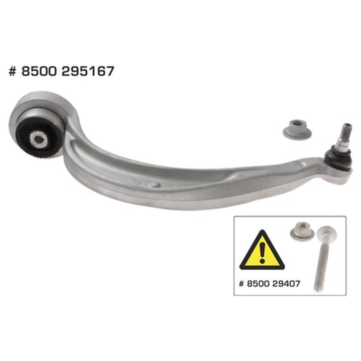 Triscan lengőkar Audi A4 B8-hoz, 1,8-4,2, 420mm, rögzítéssel, jobb