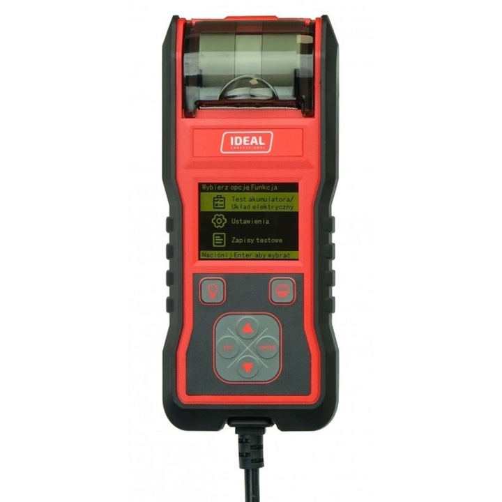 Тестер за акумулатори IDEAL BDT4000A 6V 12V, с принтер
