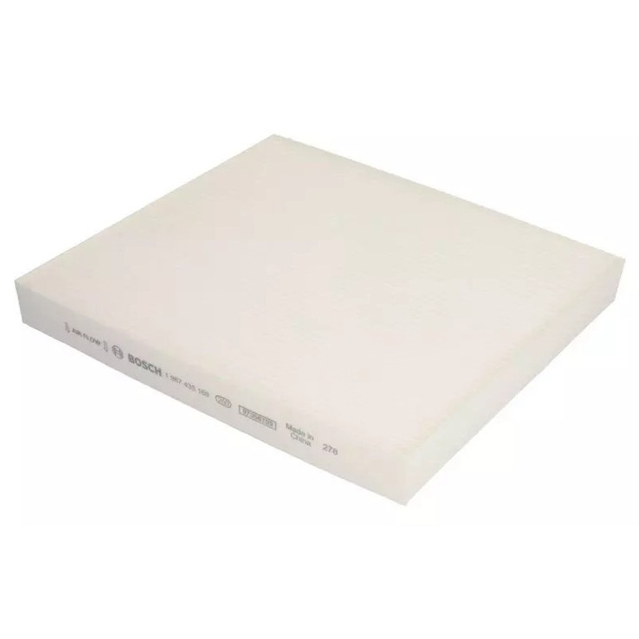 Bosch kabinszűrő, standard, 226x252x28mm, HYUNDAI NEXO, SONATA VI,VII (11/10-től)