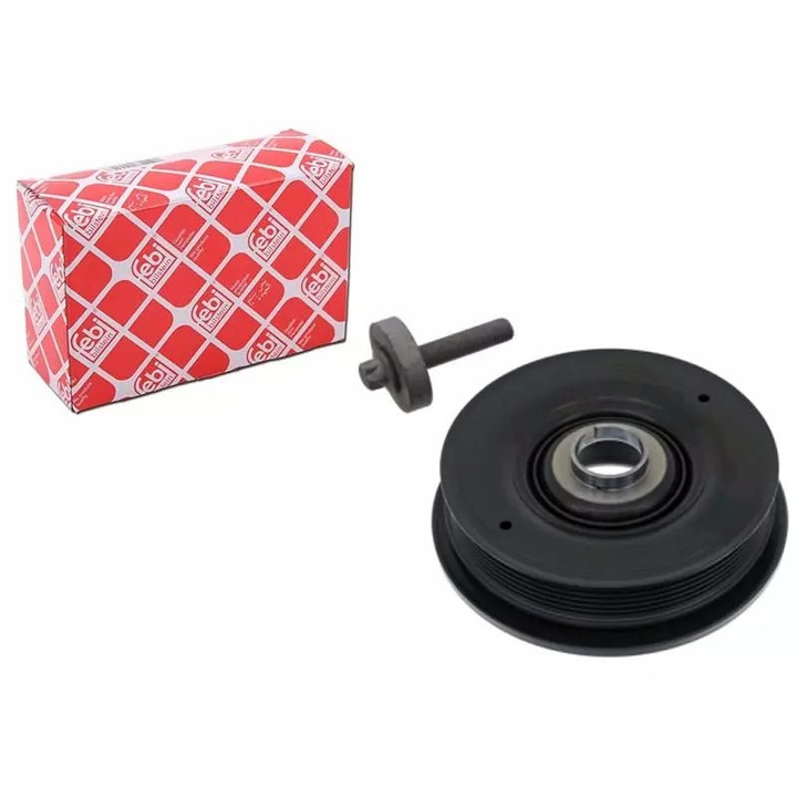 FEBI szíjtárcsa Opel Movano/Master/Laguna II DCI, 5 bordás, 166x30,5mm