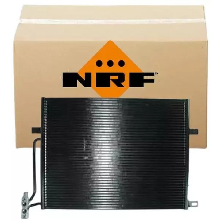 NRF klímakondenzátor, 520x418x16mm, tömítőgyűrűvel, személygépjárművekhez