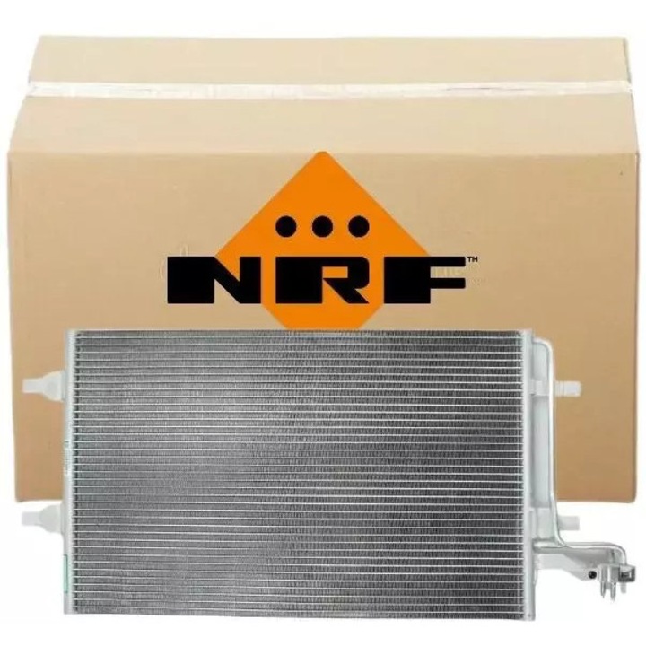 NRF klímakondenzátor, 580x380x16mm, tömítőgyűrűvel, Volvo S40/V50 04-