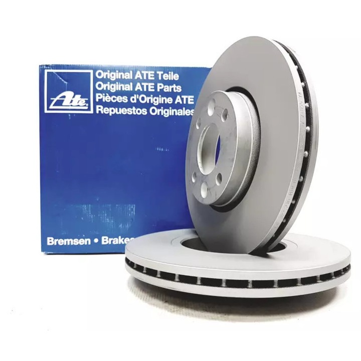ATE féktárcsa, 260x44mm, csavarokkal, Renault/Nissanhez, első