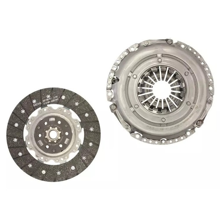 Kuplungtárcsa, SACHS 240mm, 20 fog, nyomócsapágy nélkül