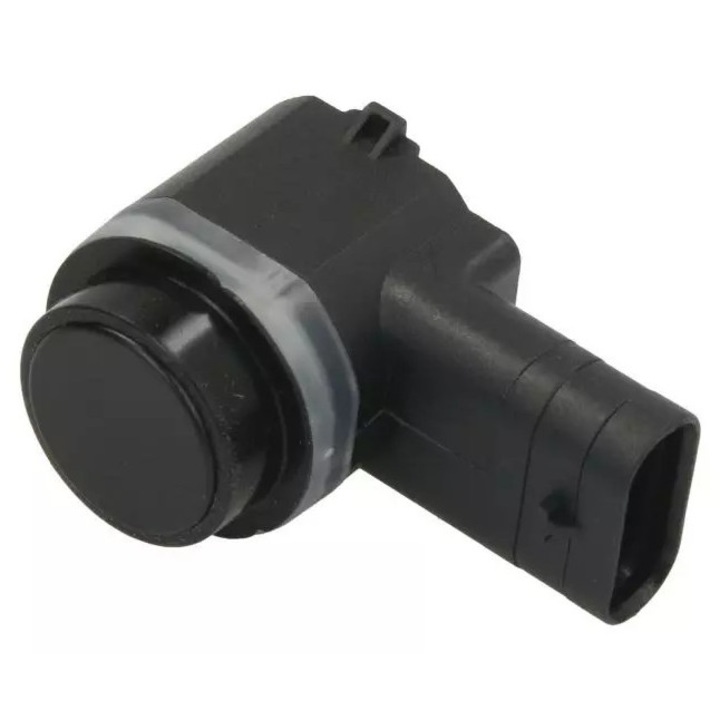 Senzor de parcare Hella, set 3 bucati, negru, cu inel de fixare