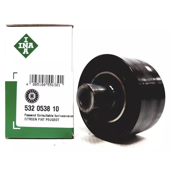 Autó kiegészítő szíj görgő, INA, 60x30mm, Citroenhez, dízel