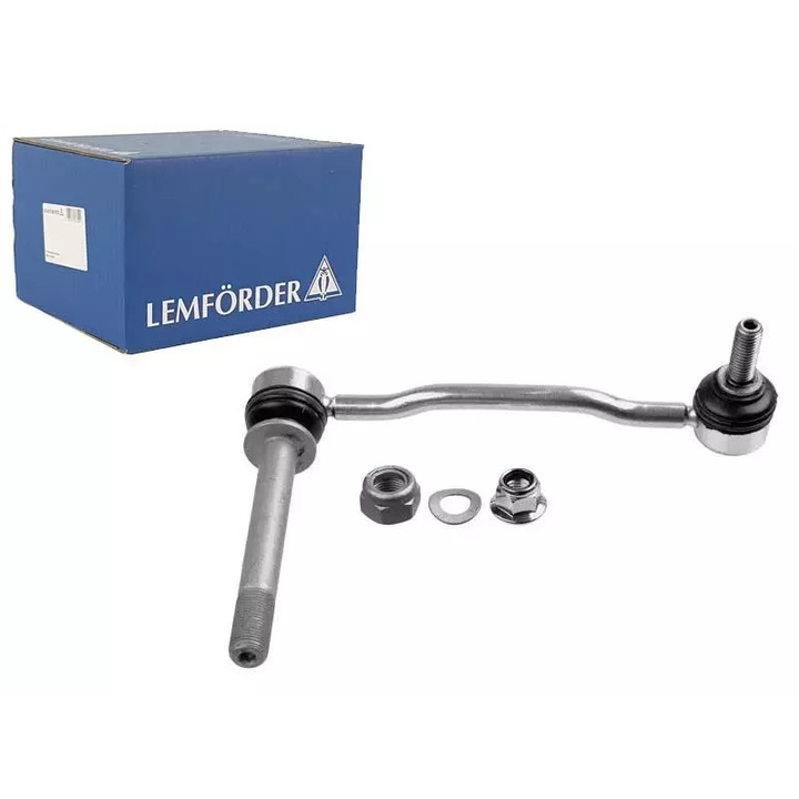 Stabilizátor összekötő, Lemförder, Peugeot 407-hez, jobb, M16x1,5, M12x1,75