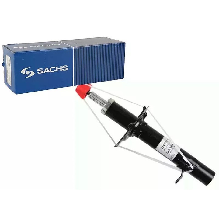 Sachs lengéscsillapító, teleszkópos, gáz, 30x20x197mm, egyenes