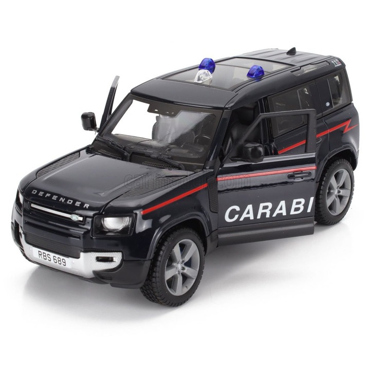 Macheta Land Rover Defender 110 2022 Carabinieri - 1/25 Bburago