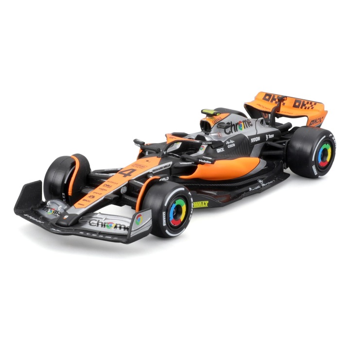 Macheta Formula 1 McLaren MCL60 Lando Norris 2023 British Grans Prix - 1/24 Altaya