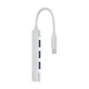 Havit HB41 USB-Type C Hub - Fehér