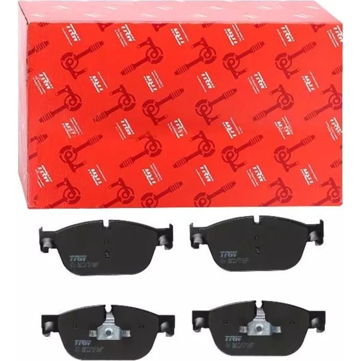 TRW fékbetétek, 180,2x75x17mm, készlet személygépjárművekhez, európai változat