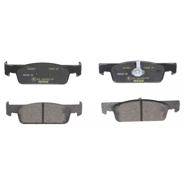 Fékbetétek, Ruville, Teves, 140,3x40x18mm, DACIA ELSŐ LOGAN 1.2 12-