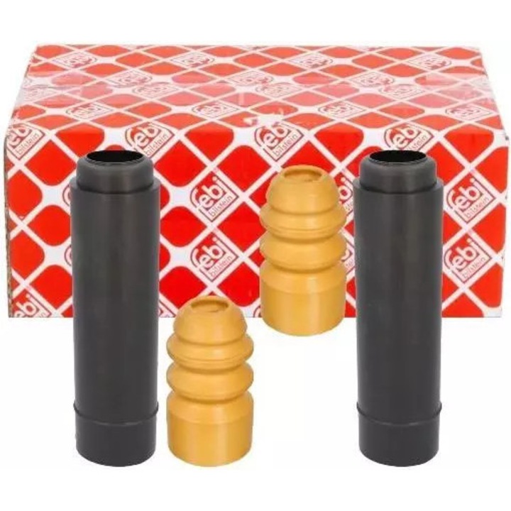 FEBI hátsó lengéscsillapító szerelőkészlet Passat/Sharan 05- (ütközőbakok + porvédő gumik), 0.316kg