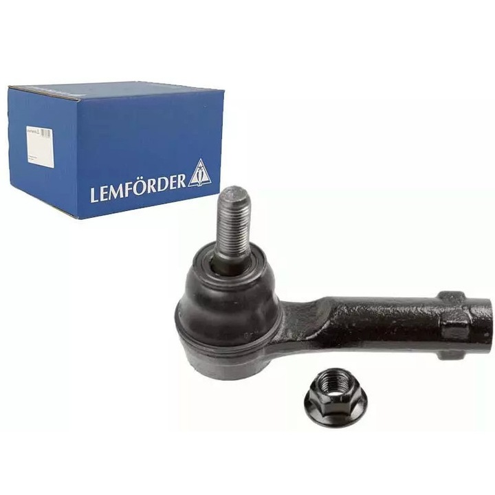 Autóalkatrész, Lemforder, kormányösszekötő rúdfej, M12x1,25, M14x1,5, 100mm, bal/jobb